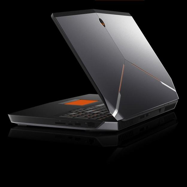 Dell Alienware 17 R3 (codename Echo MLK) Non-Touch notebook computer on black background