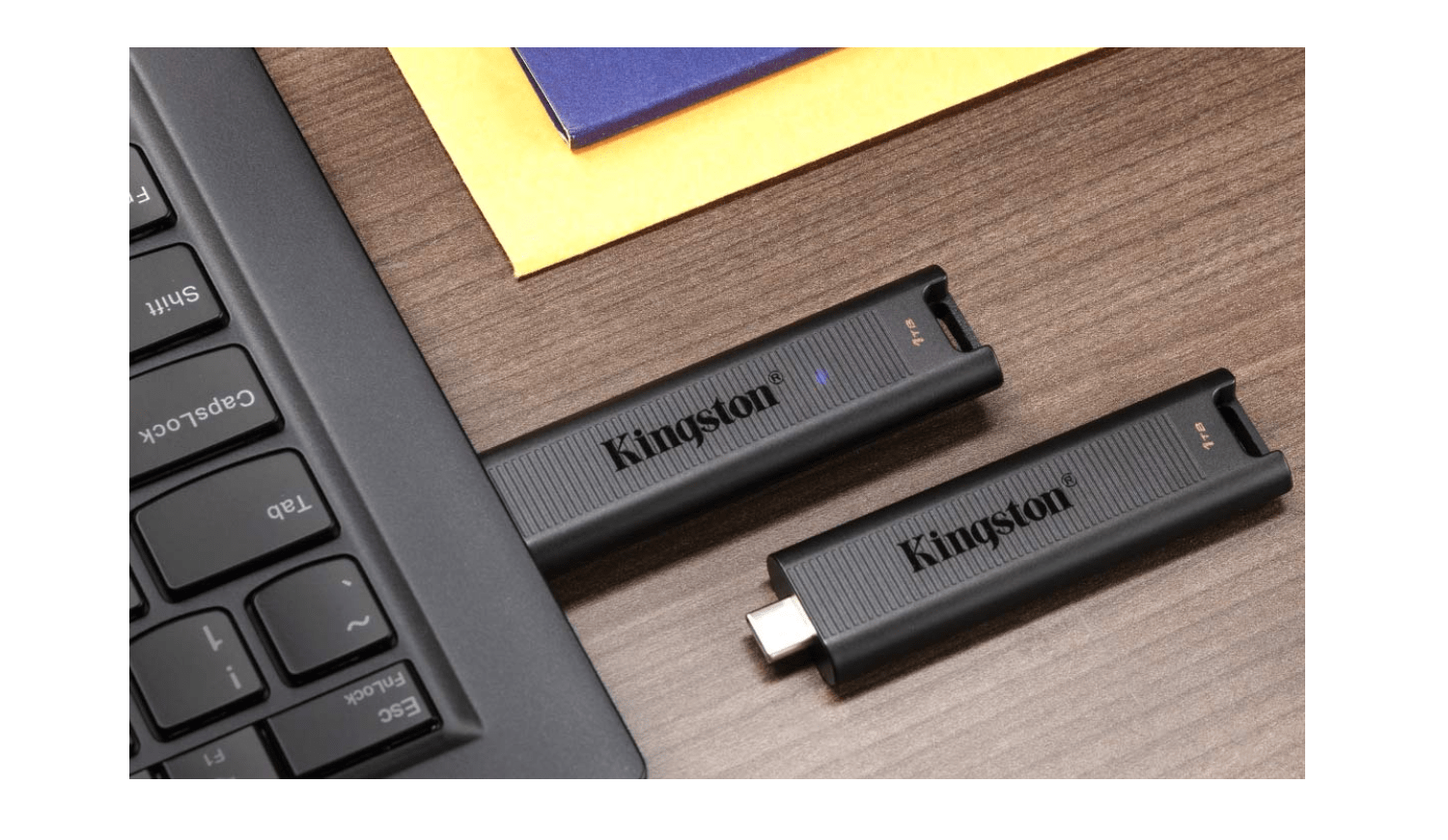 Kingston lança DataTraveler Max USB 3.2 Gen 2 Flash Drive de alta